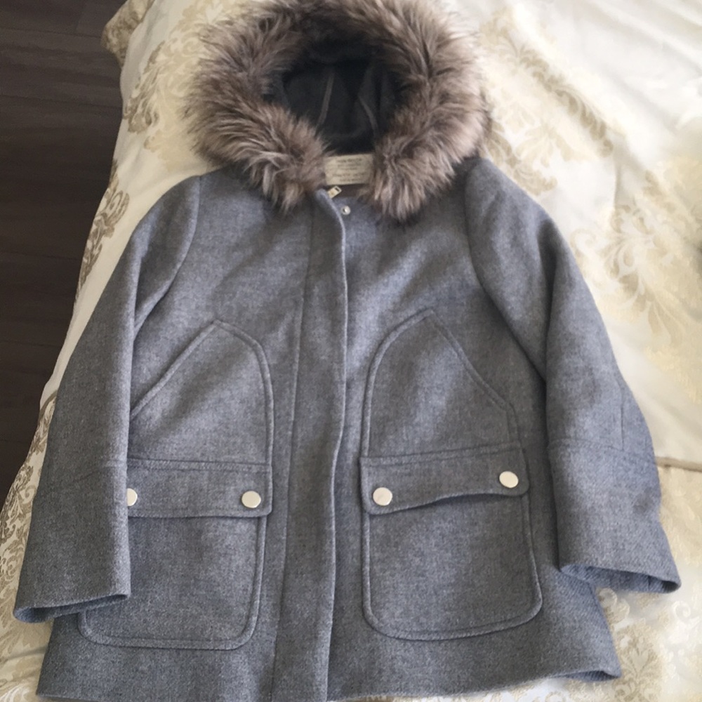Zara grey coat